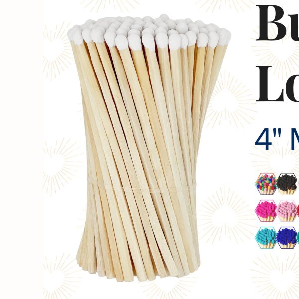 4 inch  Matches – Sets of 500s Bulk / Loose / Raw